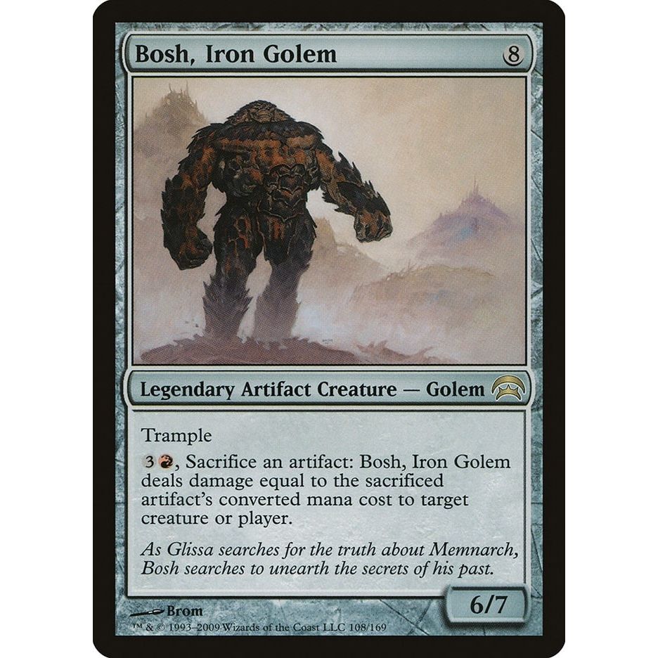 Image for Bosh, Iron Golem (108) (HOP) - Magic: The Gathering
