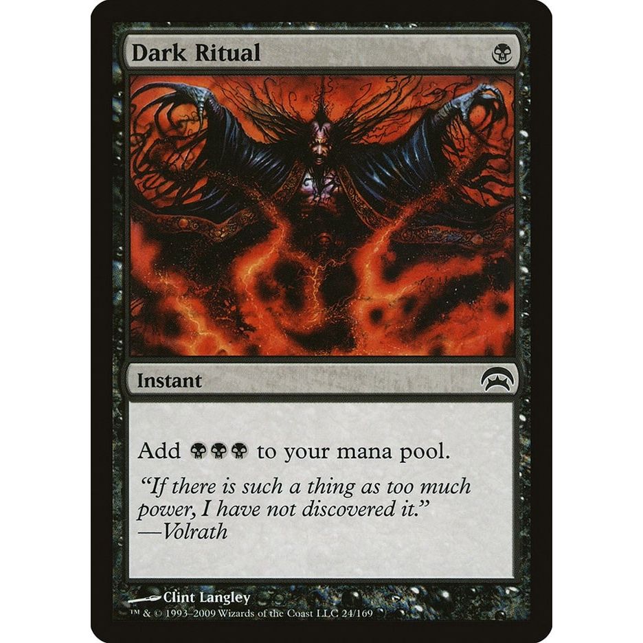 Image for Dark Ritual (24) (HOP) - Magic: The Gathering