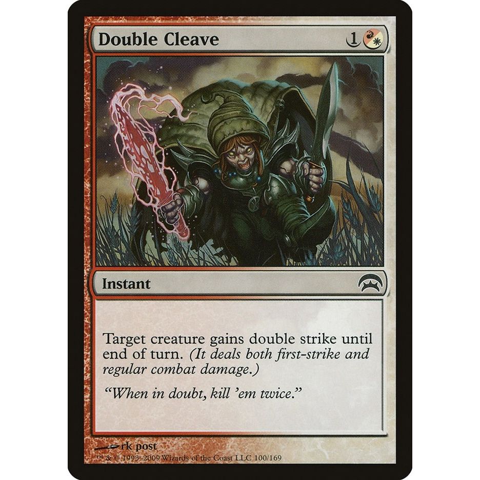 Image for Double Cleave (100) (HOP) - Magic: The Gathering