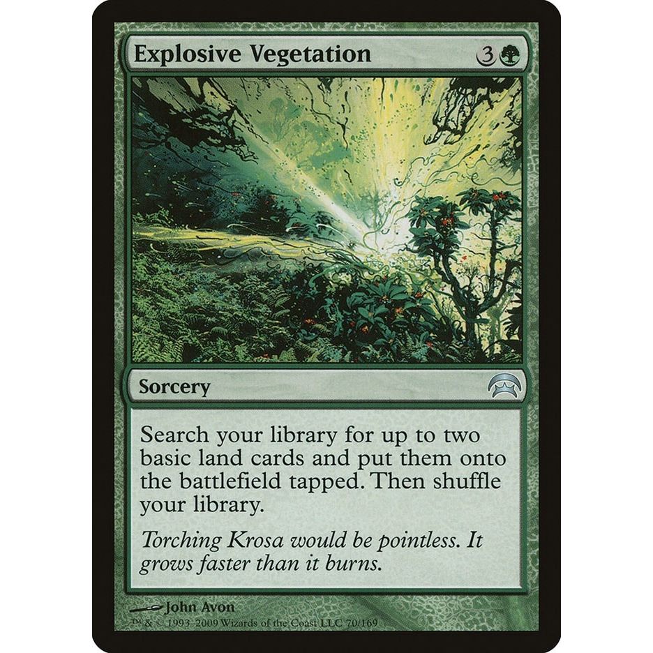 Image for Explosive Vegetation (70) (HOP) - Magic: The Gathering