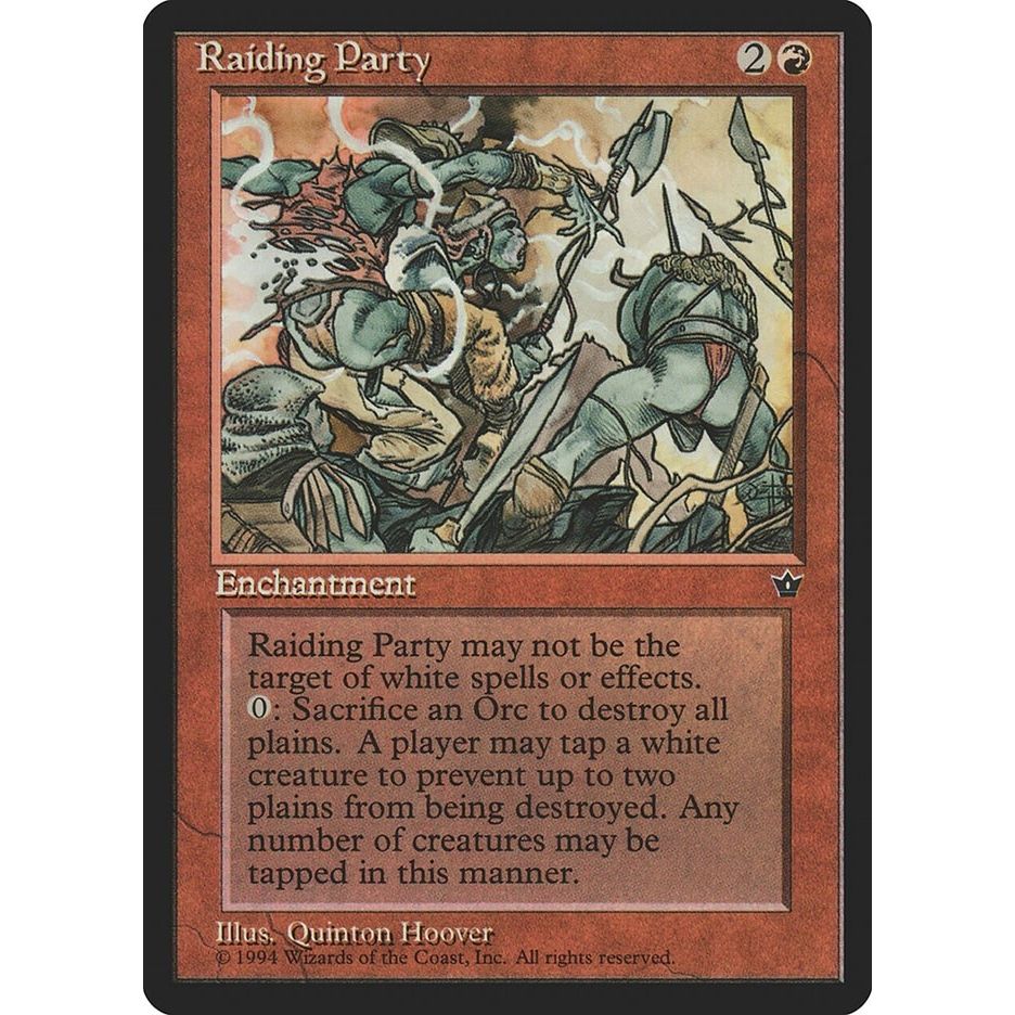 Image for Raiding Party (FEM) - Magic: The Gathering