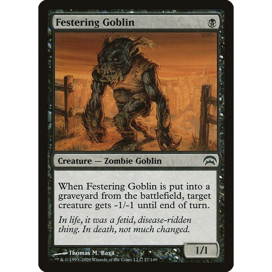 Image for Festering Goblin (27) (HOP) - Magic: The Gathering