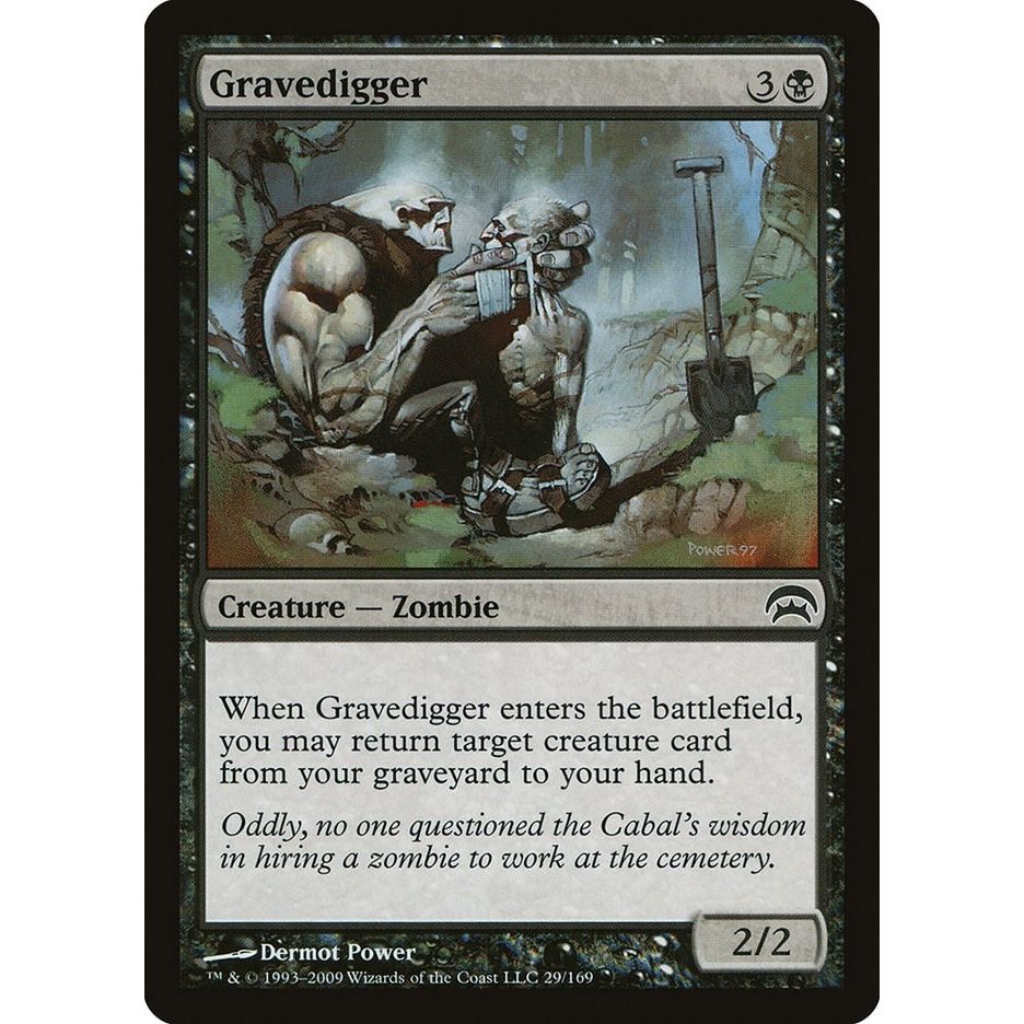 Image for Gravedigger (29) (HOP) - Magic: The Gathering