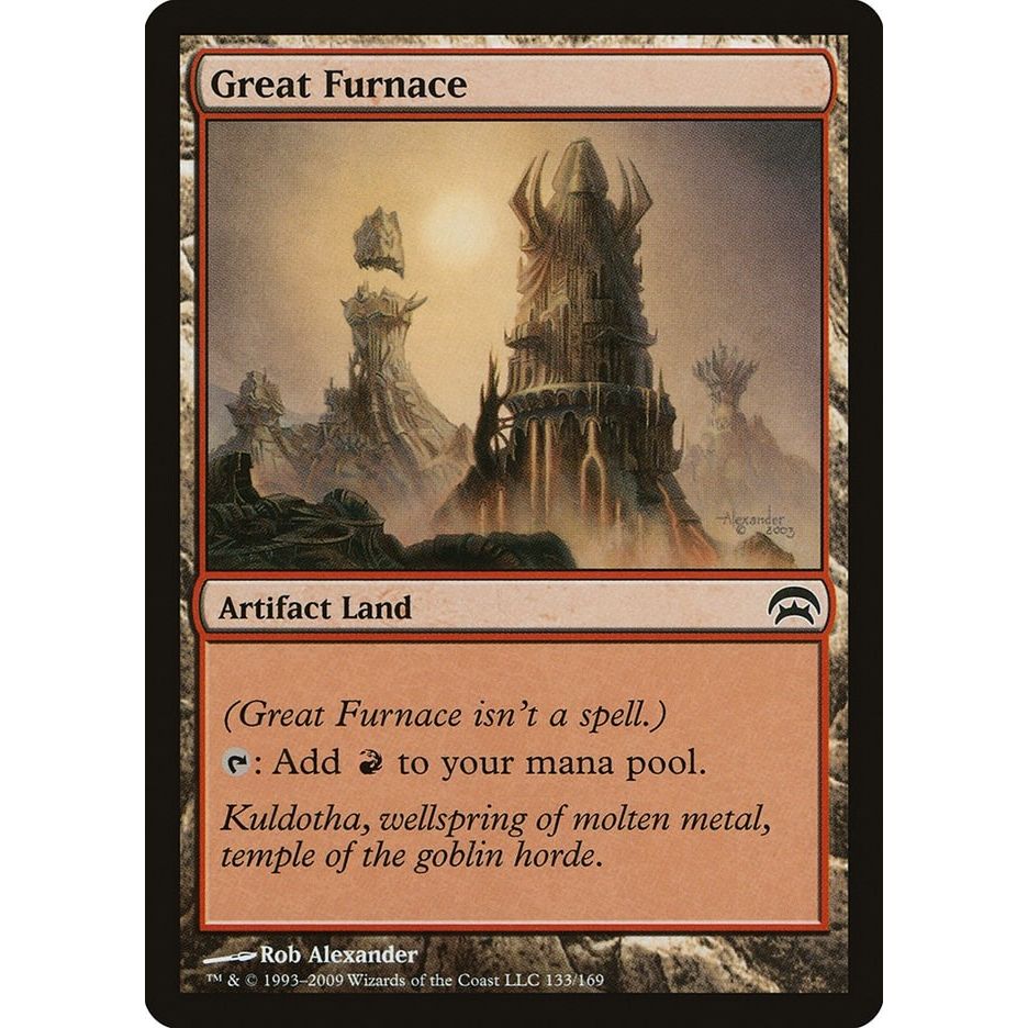 Image for Great Furnace (133) (HOP) - Magic: The Gathering