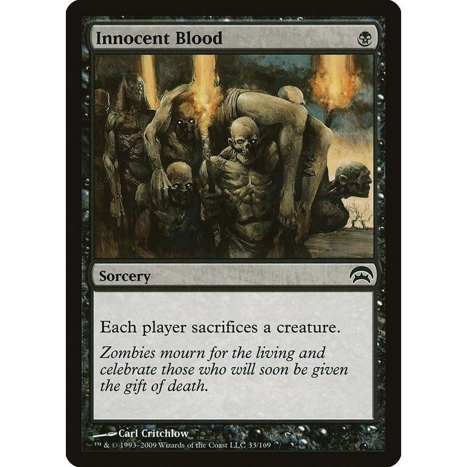 Image for Innocent Blood (33) (HOP) - Magic: The Gathering