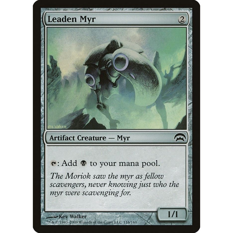 Image for Leaden Myr (116) (HOP) - Magic: The Gathering