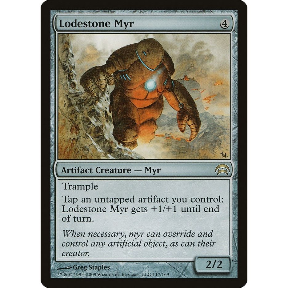 Image for Lodestone Myr (117) (HOP) - Magic: The Gathering