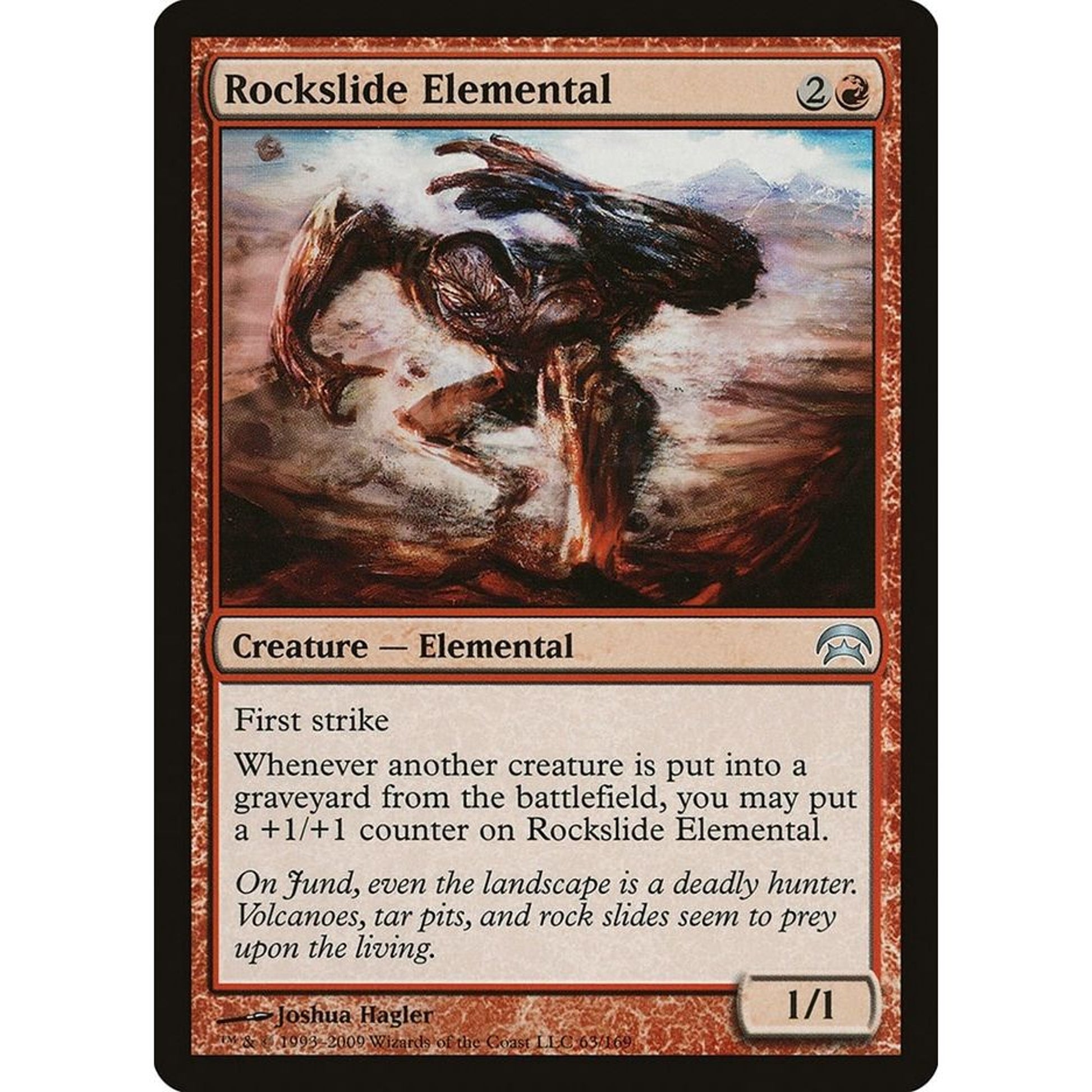 Image for Rockslide Elemental (63) (HOP) - Magic: The Gathering