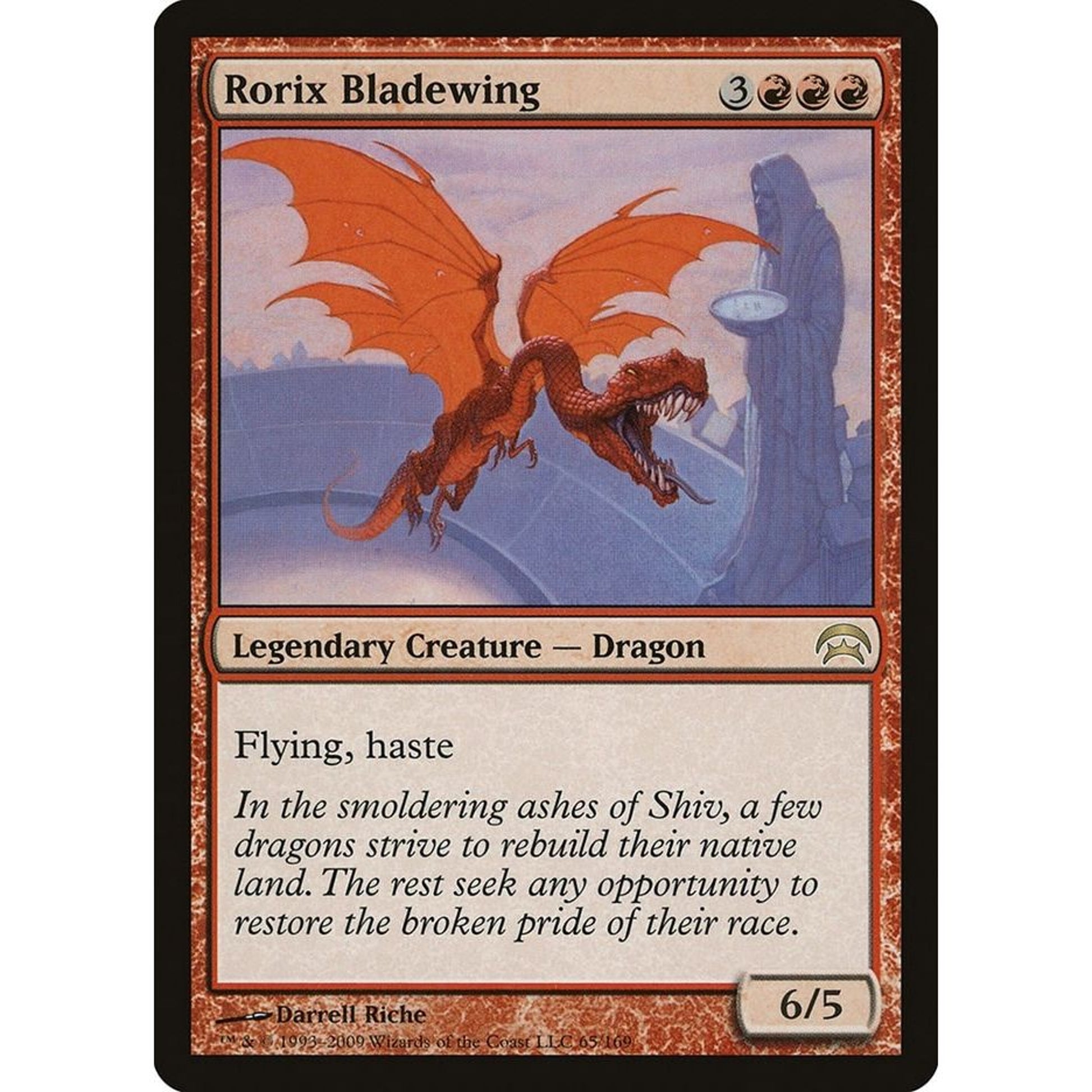 Image for Rorix Bladewing (65) (HOP) - Magic: The Gathering