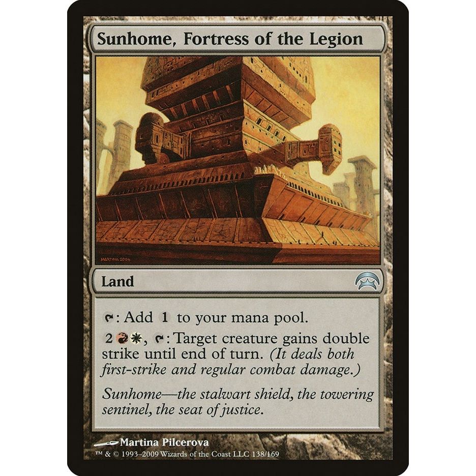 Image for Sunhome, Fortress of the Legion (138) (HOP) - Magic: The Gathering