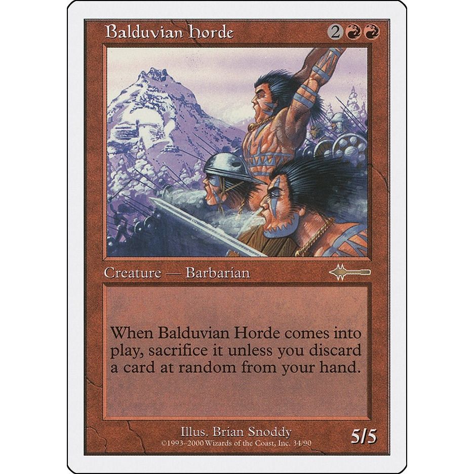 Image for Balduvian Horde (34) (BTD) - Magic: The Gathering