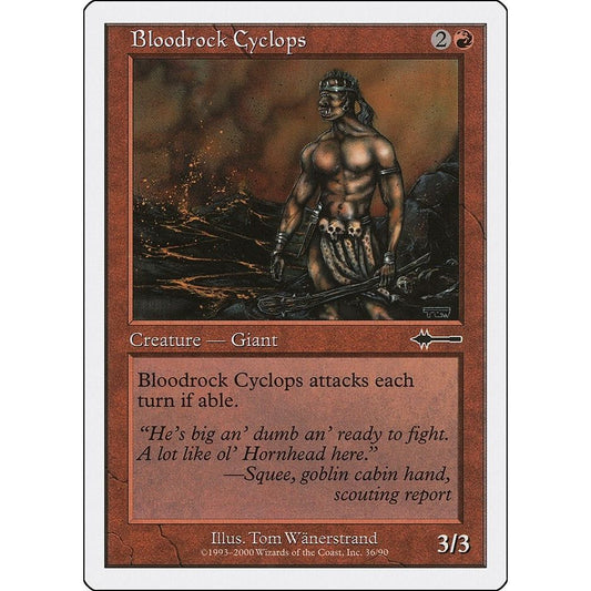 Image for Bloodrock Cyclops (36) (BTD) - Magic: The Gathering