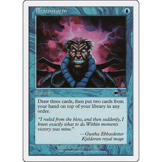 Image for Brainstorm (3) (BTD) - Magic: The Gathering
