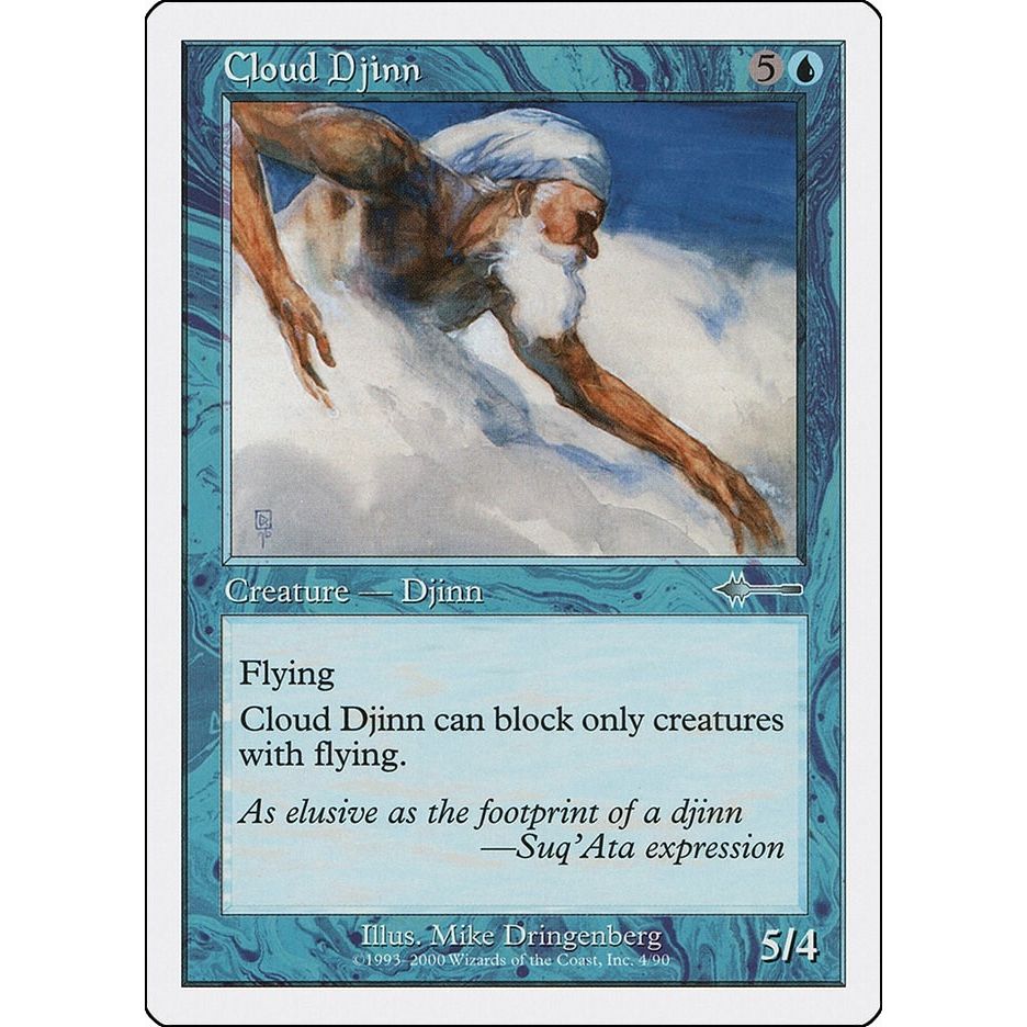 Image for Cloud Djinn (4) (BTD) - Magic: The Gathering