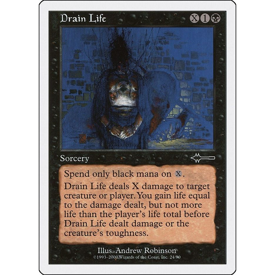 Image for Drain Life (24) (BTD) - Magic: The Gathering