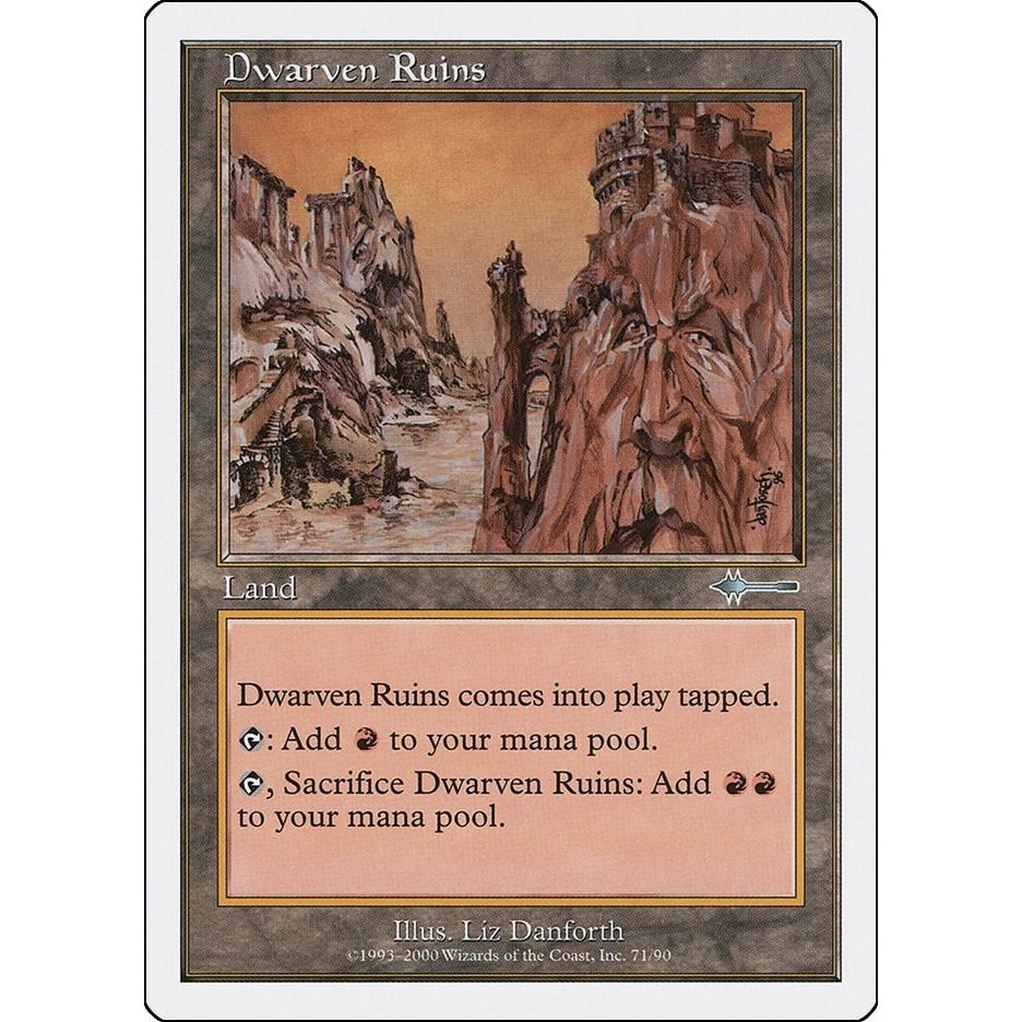 Image for Dwarven Ruins (71) (BTD) - Magic: The Gathering