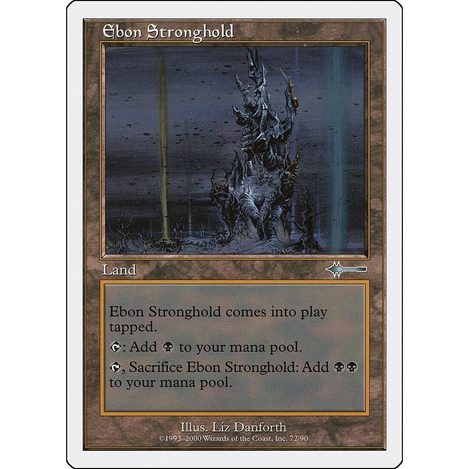 Image for Ebon Stronghold (72) (BTD) - Magic: The Gathering