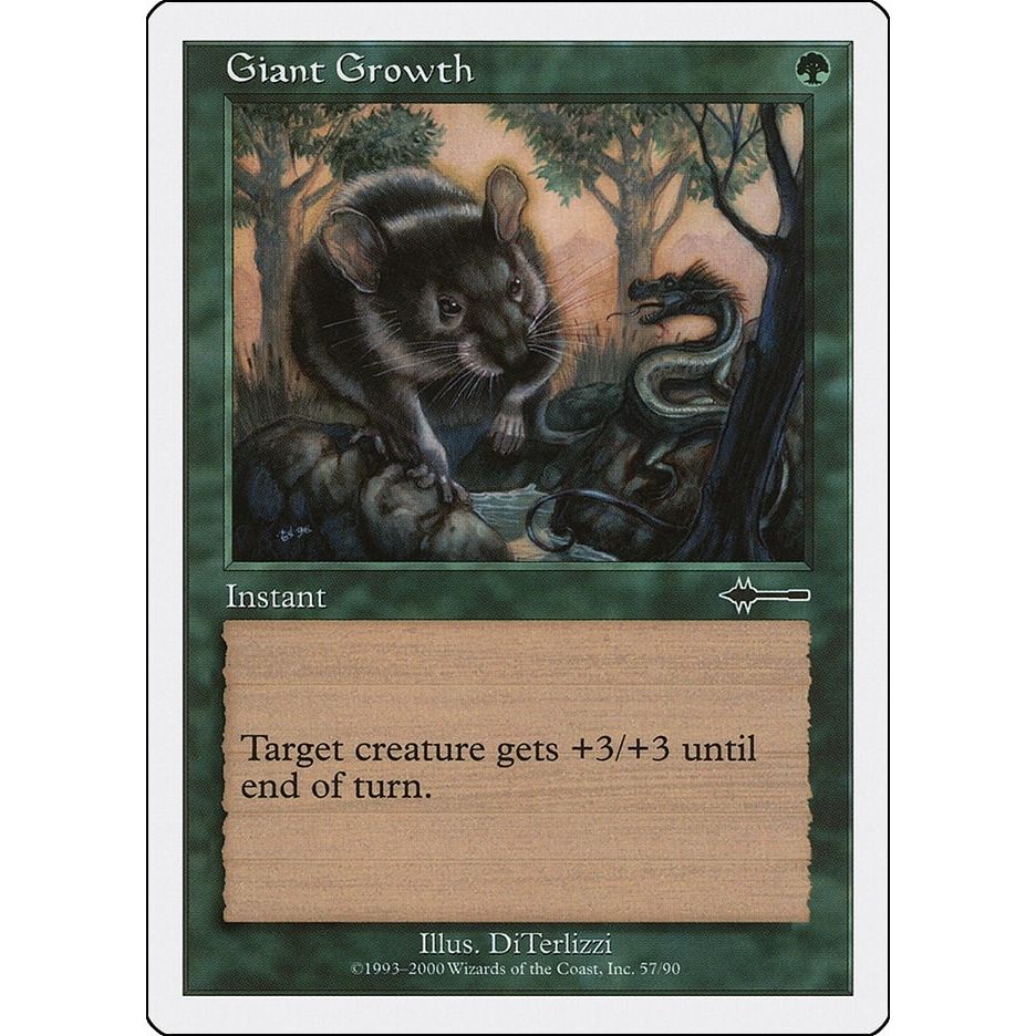 Image for Giant Growth (57) (BTD) - Magic: The Gathering