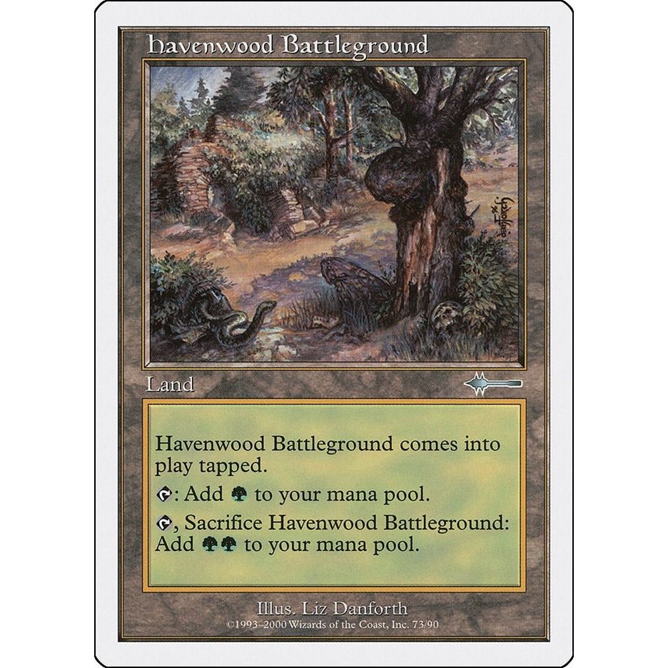 Image for Havenwood Battleground (73) (BTD) - Magic: The Gathering