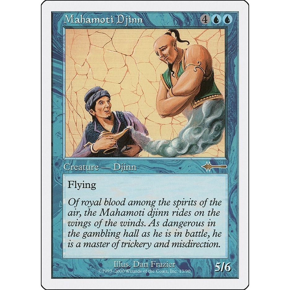 Image for Mahamoti Djinn (13) (BTD) - Magic: The Gathering