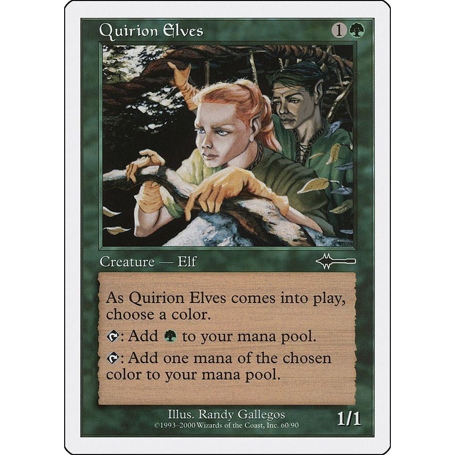 Image for Quirion Elves (60) (BTD) - Magic: The Gathering