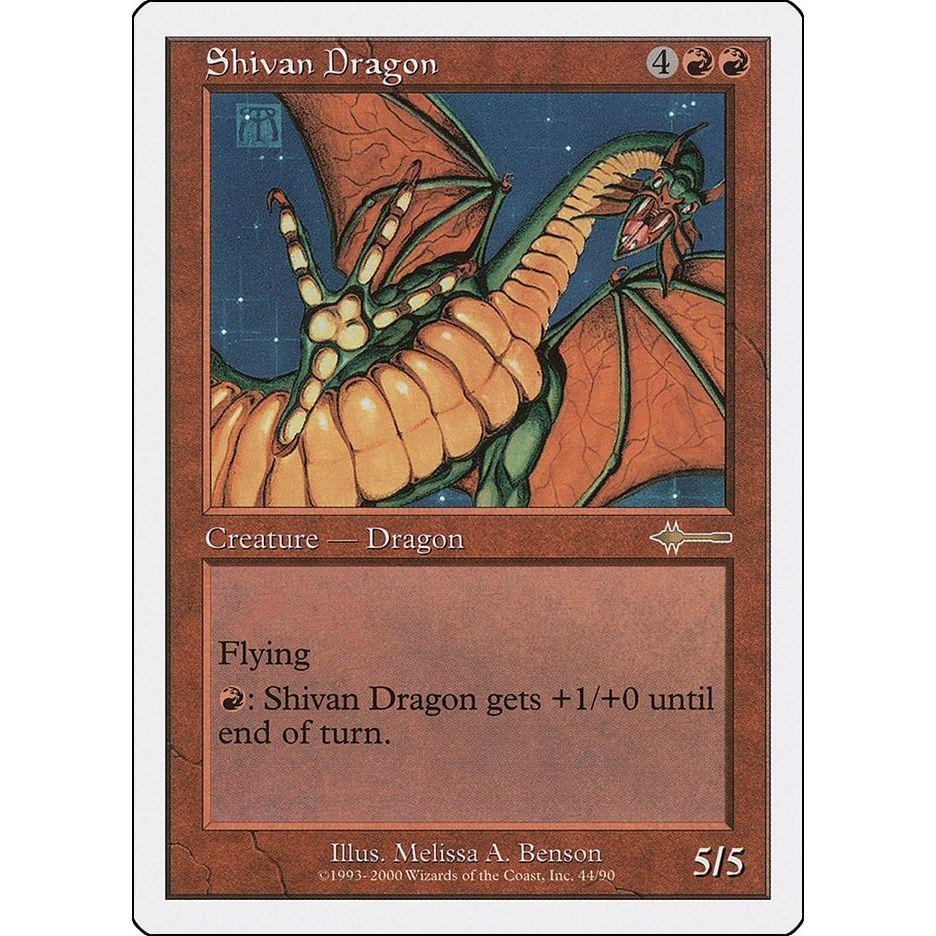 Image for Shivan Dragon (44) (BTD) - Magic: The Gathering