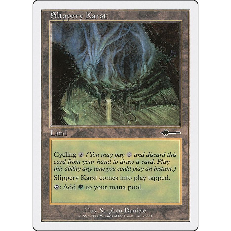 Image for Slippery Karst (76) (BTD) - Magic: The Gathering