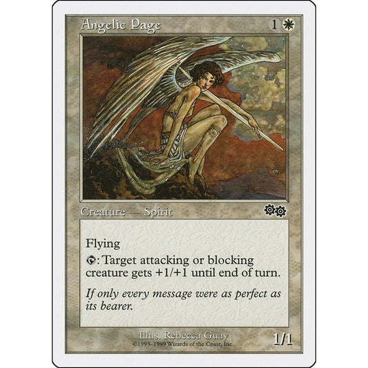 Image for Angelic Page (BRB) - Magic: The Gathering