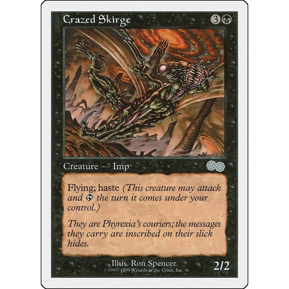 Image for Crazed Skirge (BRB) - Magic: The Gathering