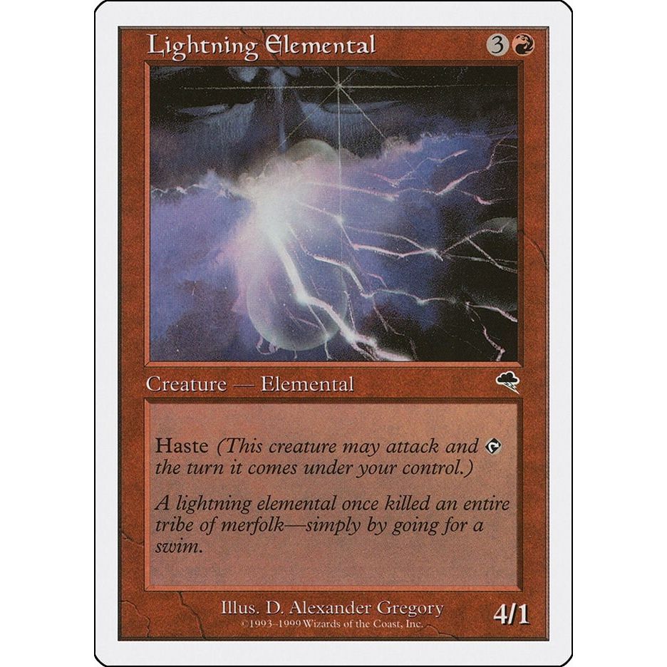 Image for Lightning Elemental (BRB) - Magic: The Gathering