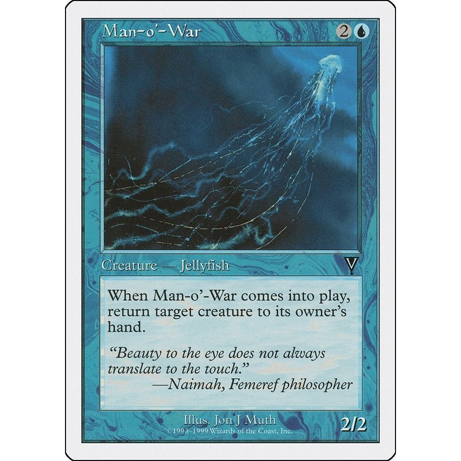 Image for Man-o'-War (BRB) - Magic: The Gathering