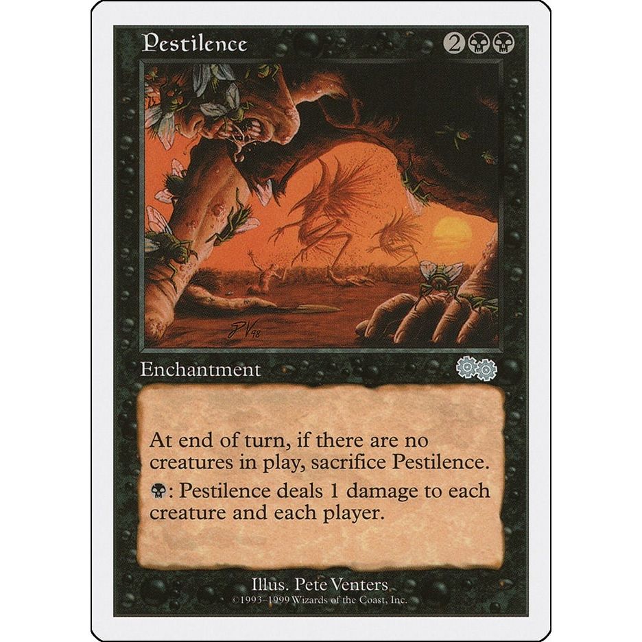 Image for Pestilence (BRB) - Magic: The Gathering