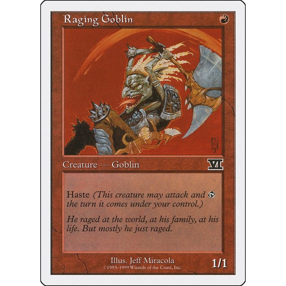 Image for Raging Goblin (BRB) - Magic: The Gathering