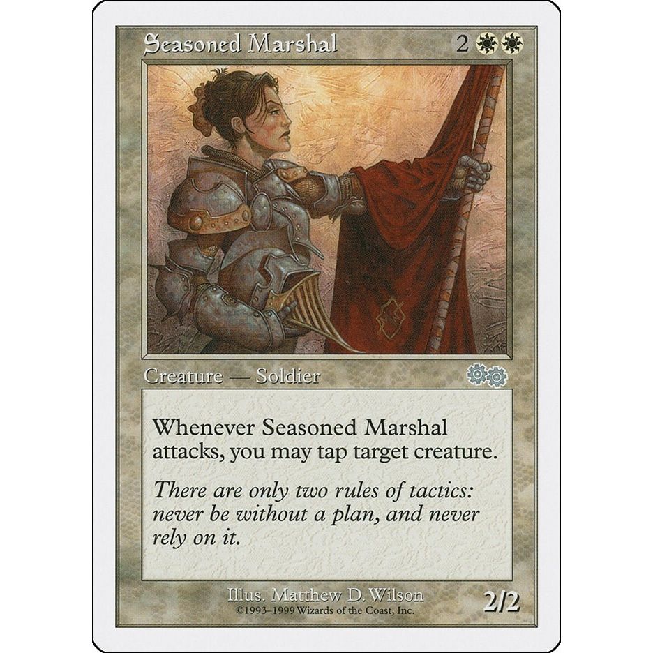 Image for Seasoned Marshal (BRB) - Magic: The Gathering