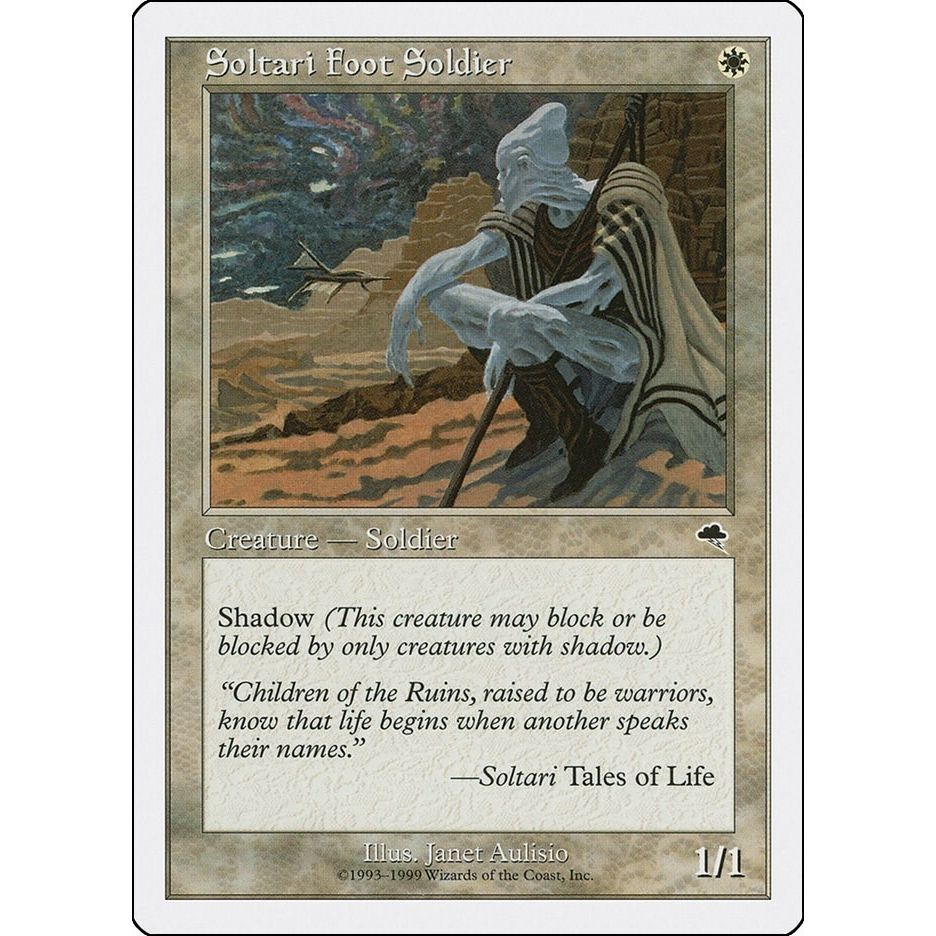 Image for Soltari Foot Soldier (BRB) - Magic: The Gathering