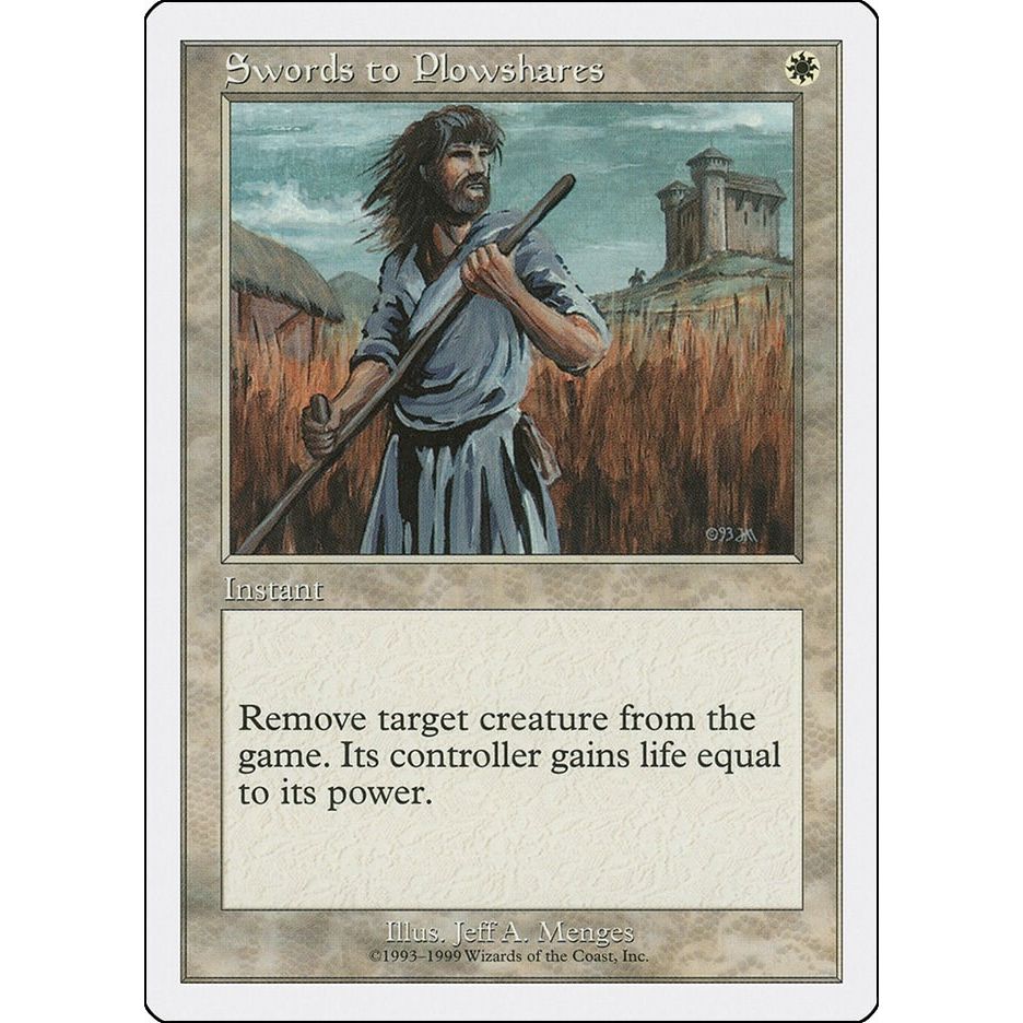 Image for Swords to Plowshares (BRB) - Magic: The Gathering