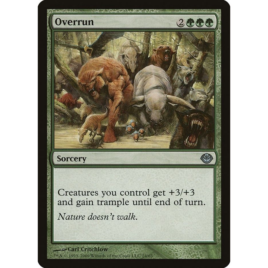 Image for Overrun (24) (DDD) - Magic: The Gathering