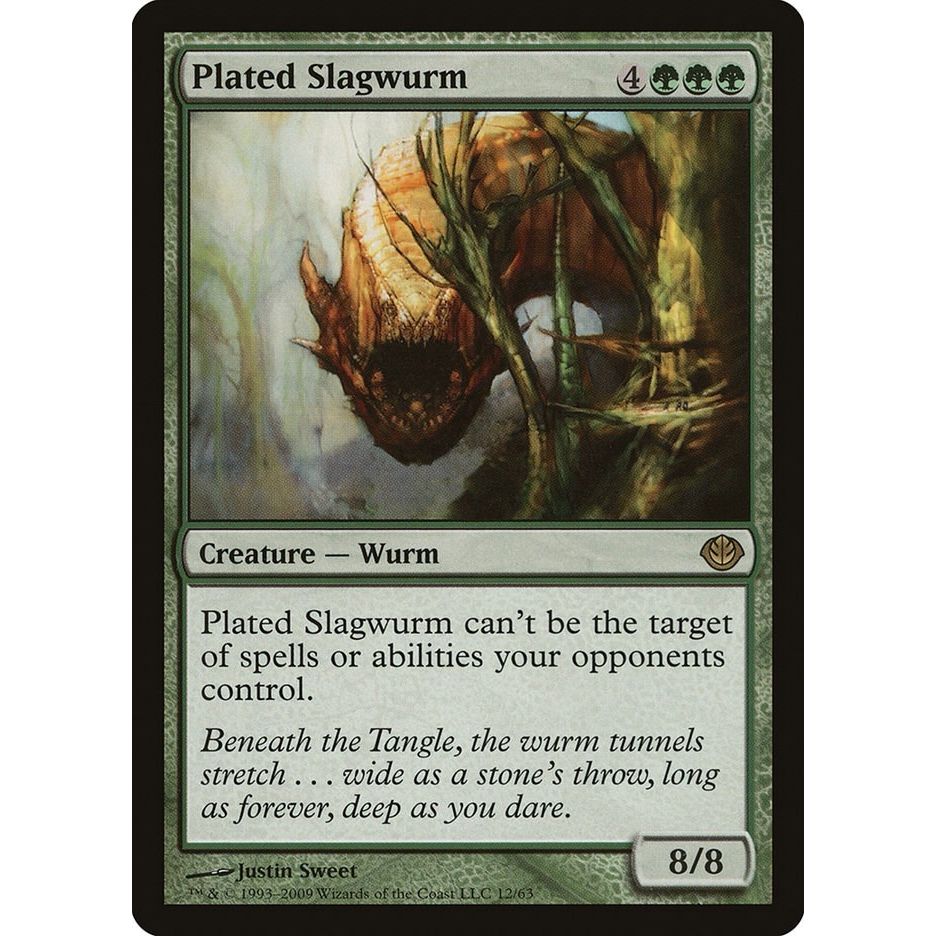 Image for Plated Slagwurm (12) (DDD) - Magic: The Gathering