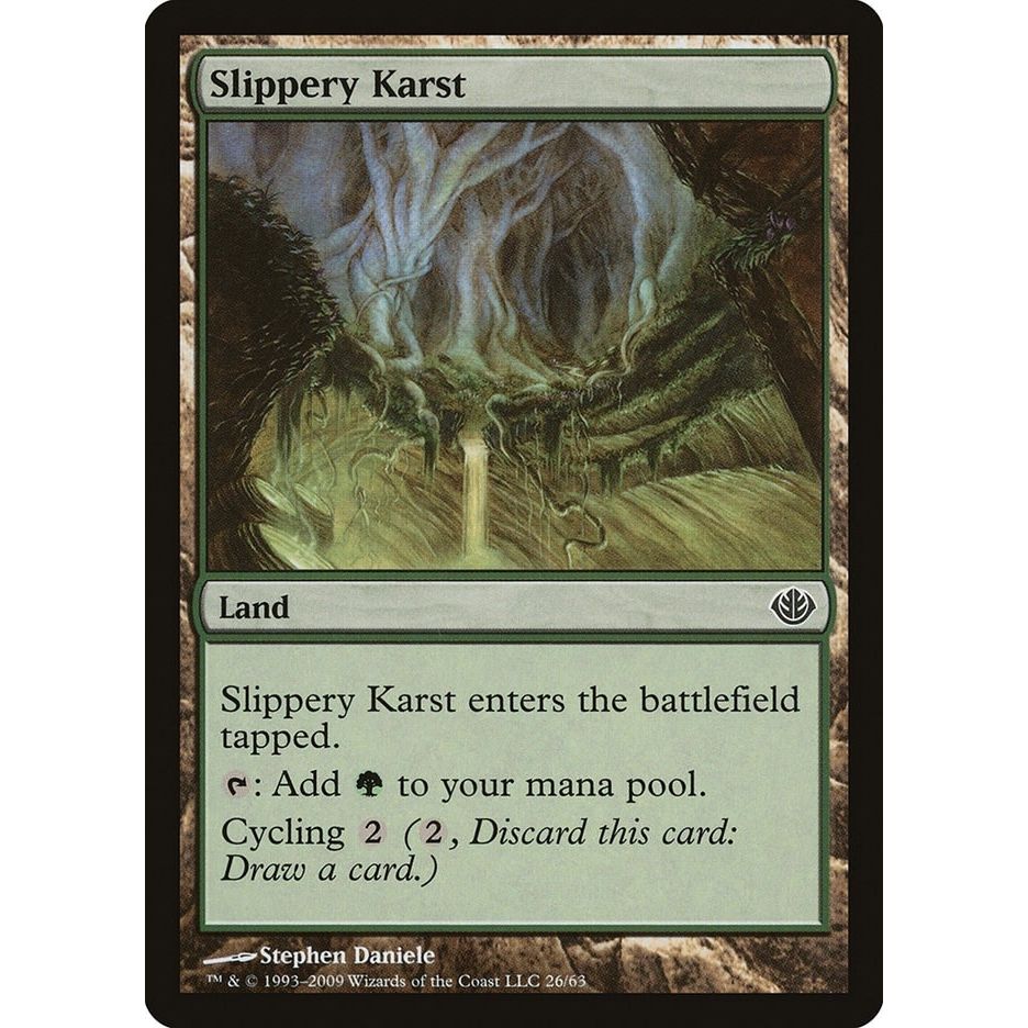 Image for Slippery Karst (26) (DDD) - Magic: The Gathering