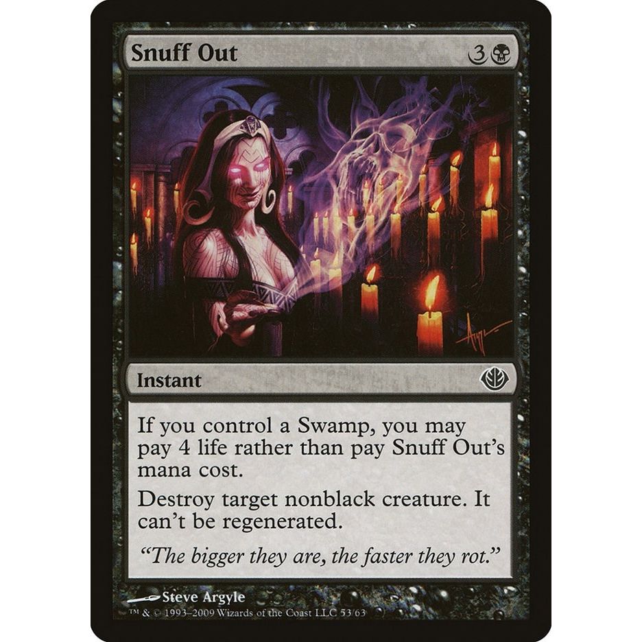 Image for Snuff Out (53) (DDD) - Magic: The Gathering