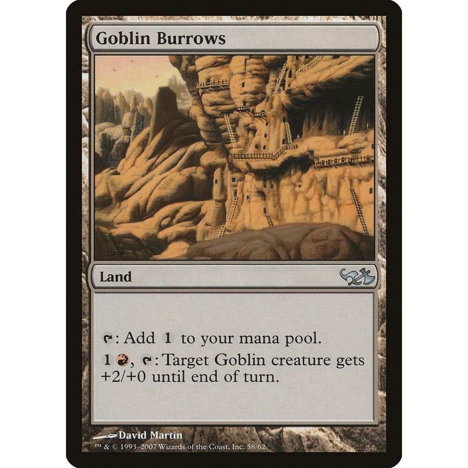 Image for Goblin Burrows (58) (EVG) - Magic: The Gathering