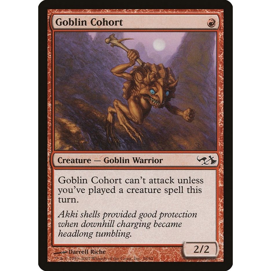 Image for Goblin Cohort (38) (EVG) - Magic: The Gathering