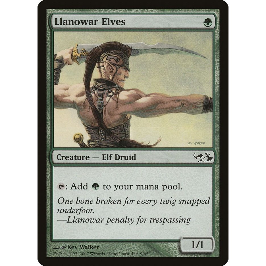 Image for Llanowar Elves (9) (EVG) - Magic: The Gathering