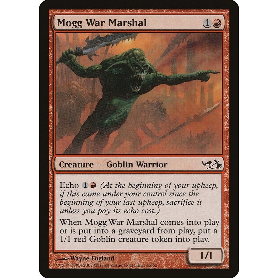 Image for Mogg War Marshal (45) (EVG) - Magic: The Gathering