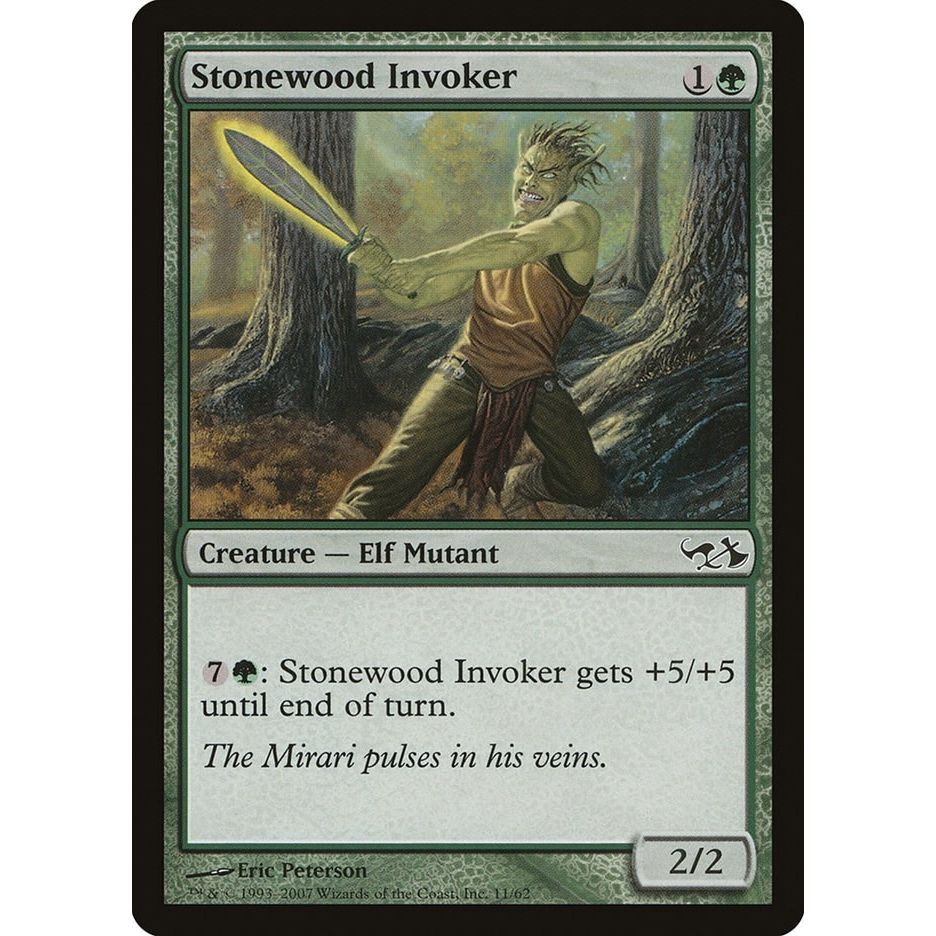 Image for Stonewood Invoker (11) (EVG) - Magic: The Gathering