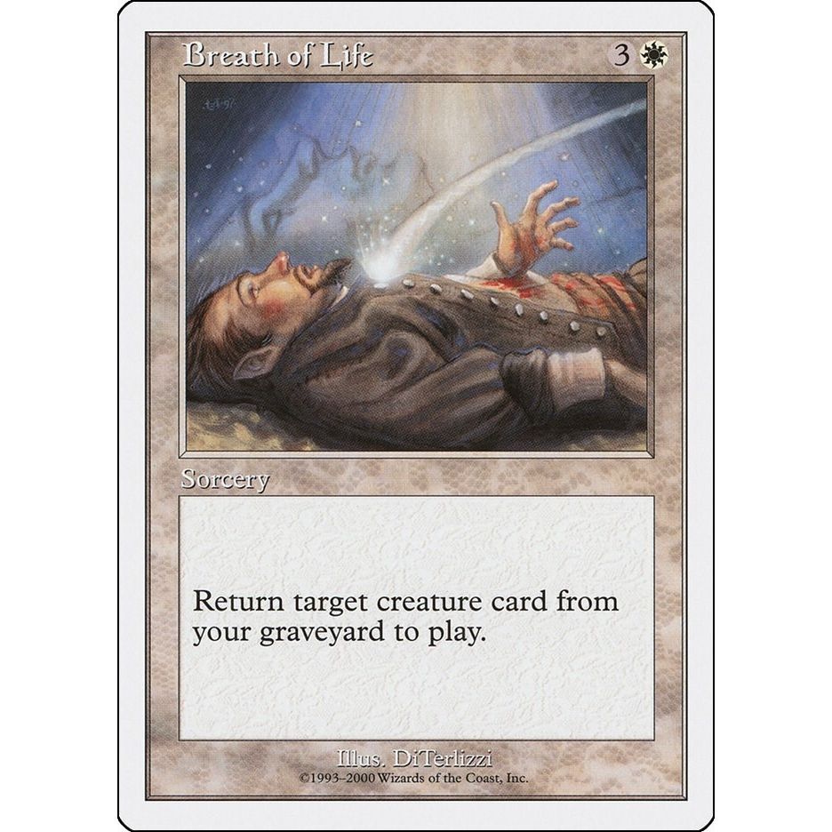 Image for Breath of Life (S00) - Magic: The Gathering