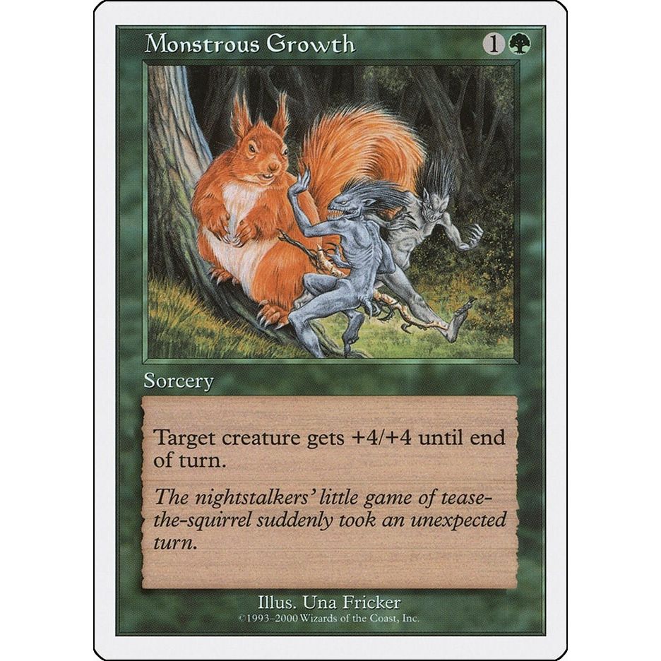 Image for Monstrous Growth (S00) - Magic: The Gathering