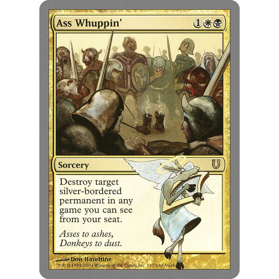Image for Ass Whuppin' (117) (UNH) - Magic: The Gathering