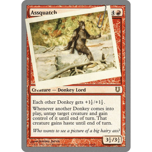 Image for Assquatch (71) (UNH) - Magic: The Gathering