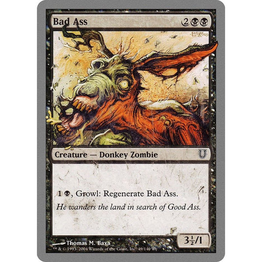 Image for Bad Ass (49) (UNH) - Magic: The Gathering